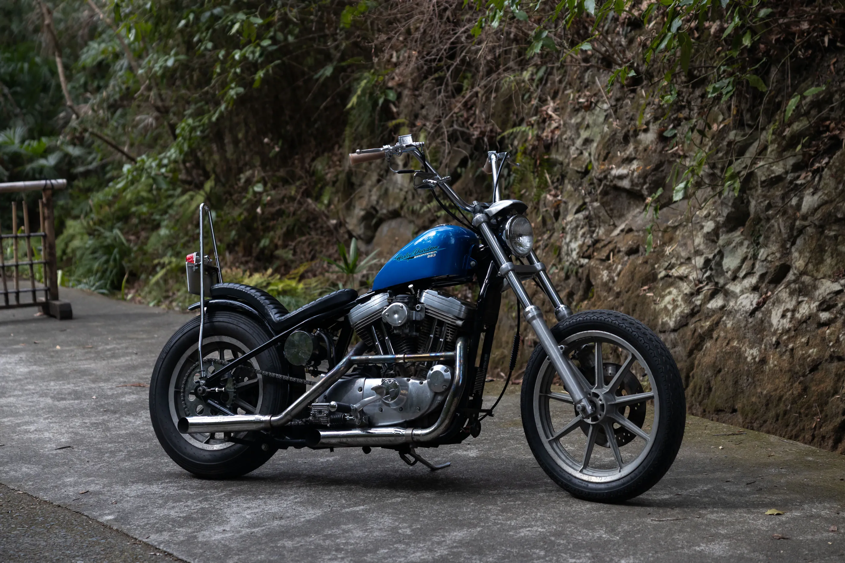 91'XLH883 SPORTSTER RIGID 写真1