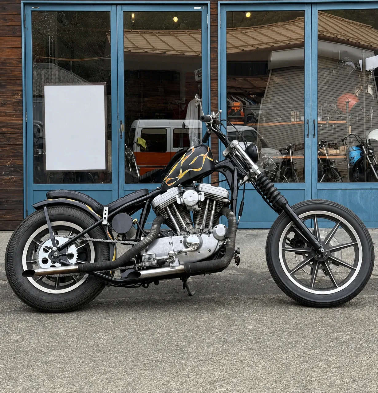 93'XL883H SPORTSTER RIGID 写真1
