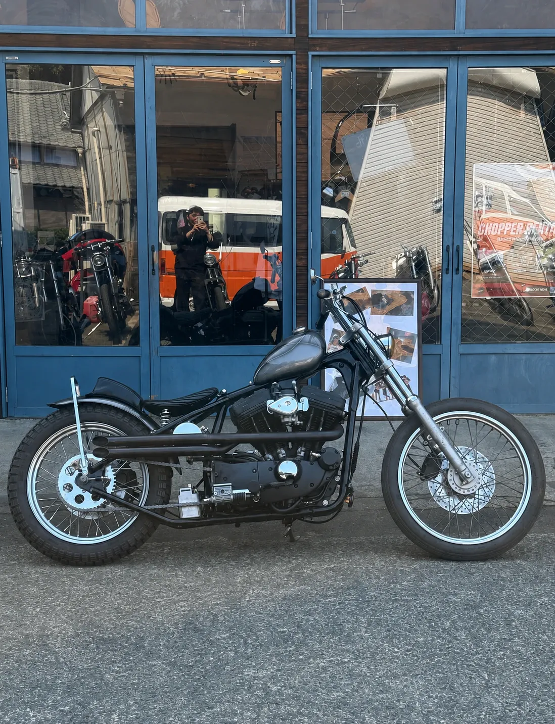 89'XLH883 SPORTSTER RIGID 写真1