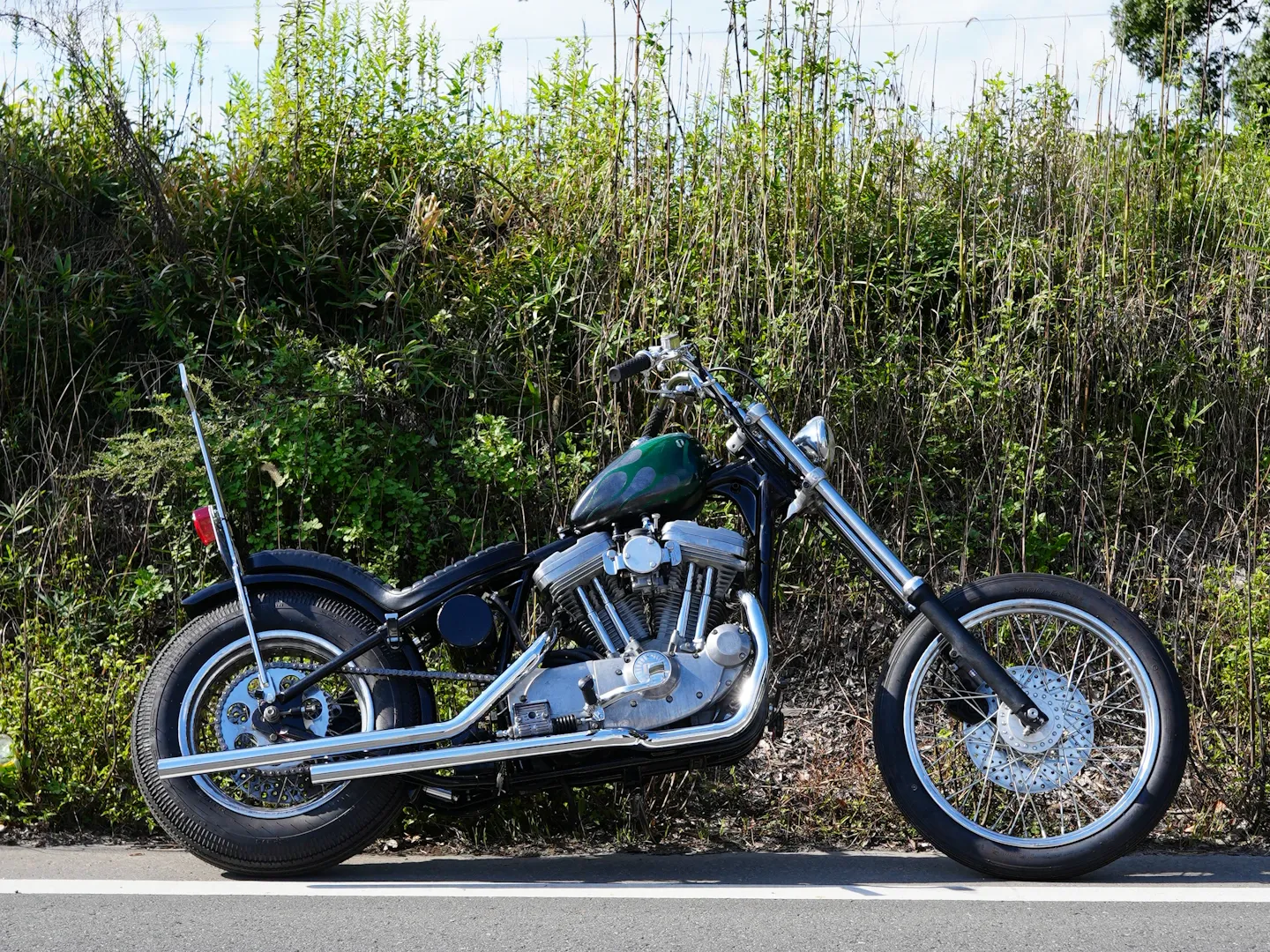 ‘98XLH883 SPORTSTER RIGID