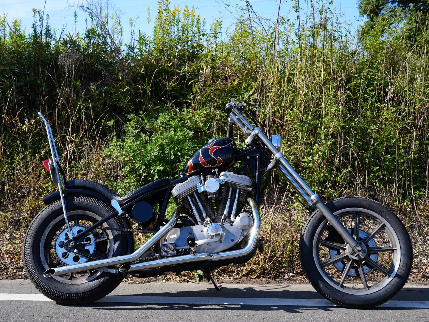 ‘95 XLH883 SPORTSTER RIGID 写真1